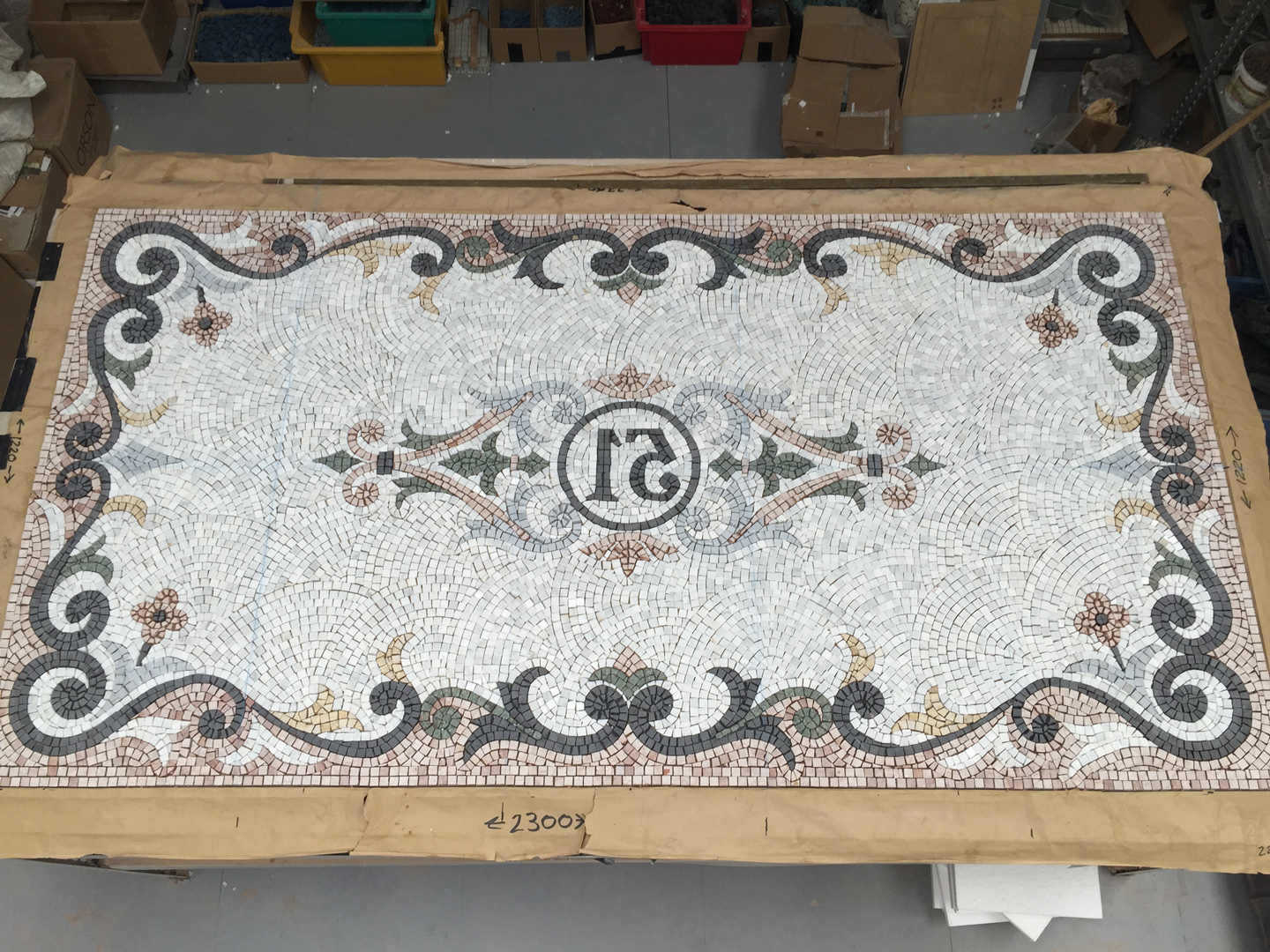 queen-anne-london-mosaic-work