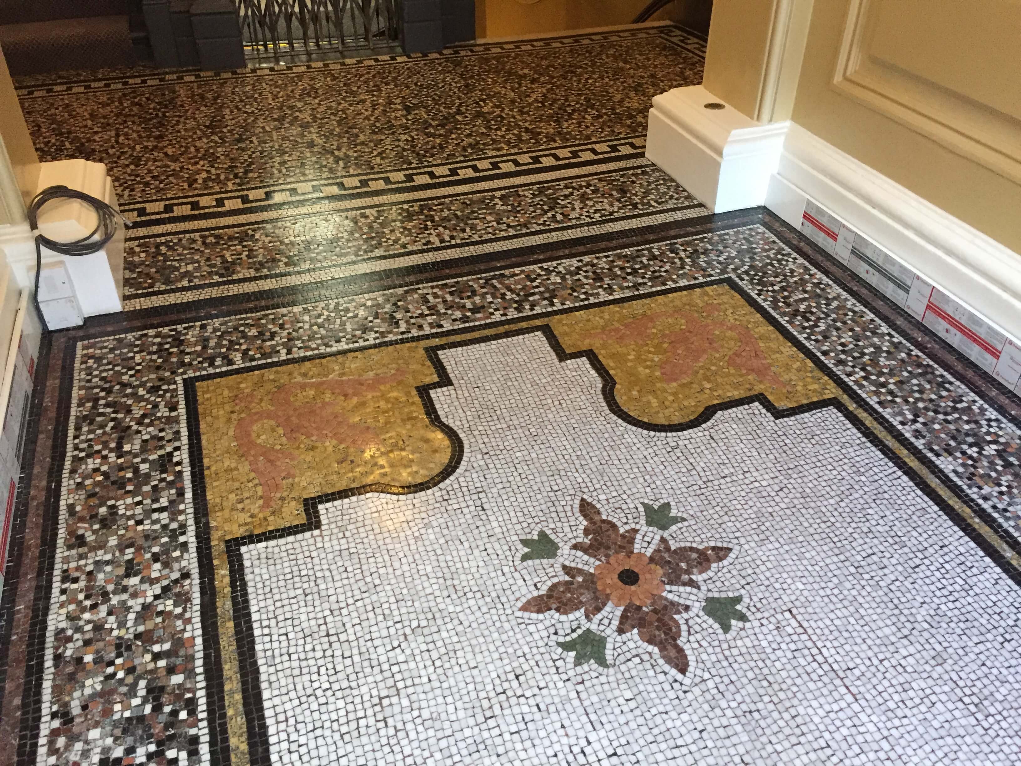 Kensington Court Place, London - Mosaic Restoration