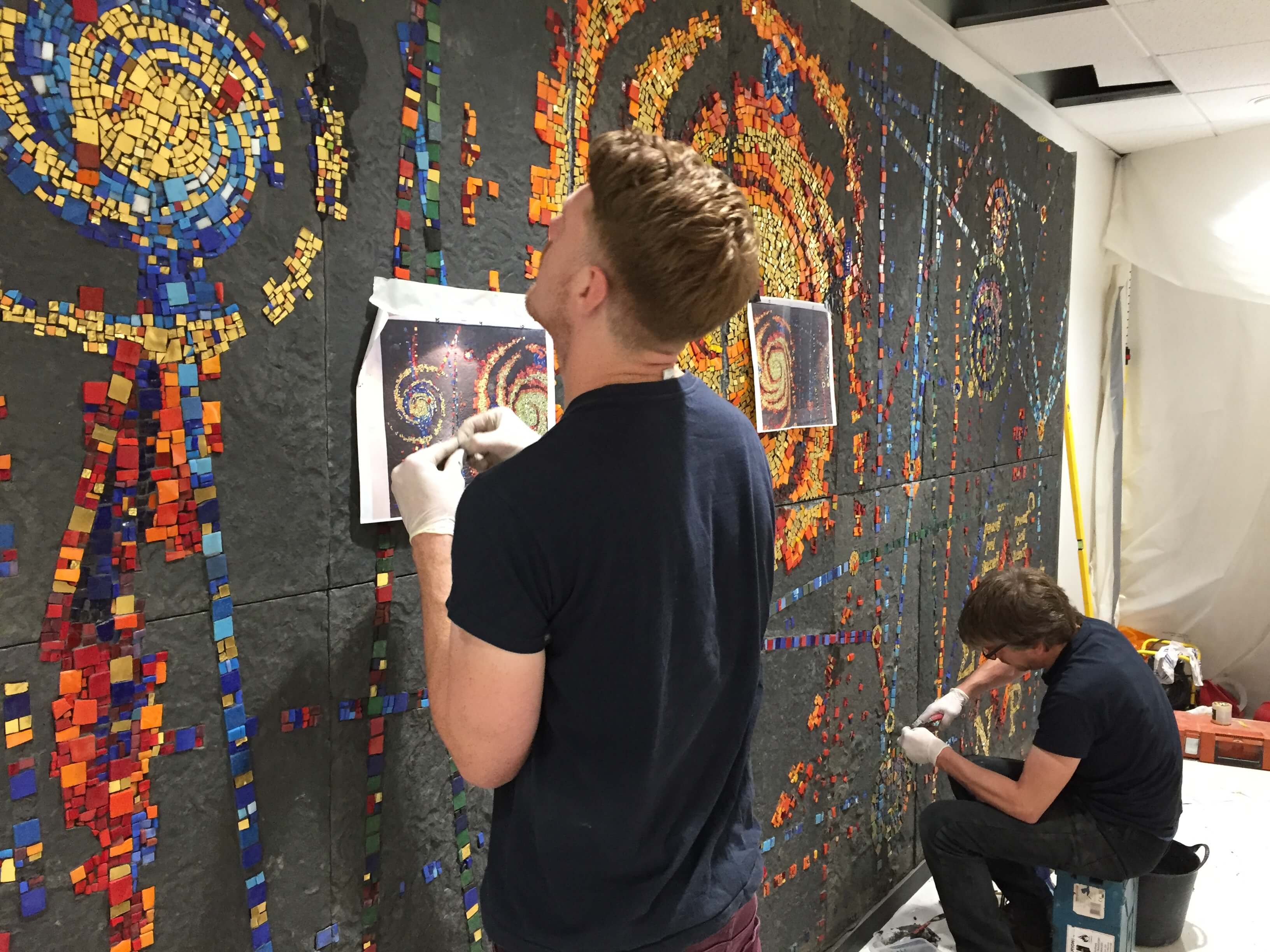 Schuster Mosaic for Manchester University