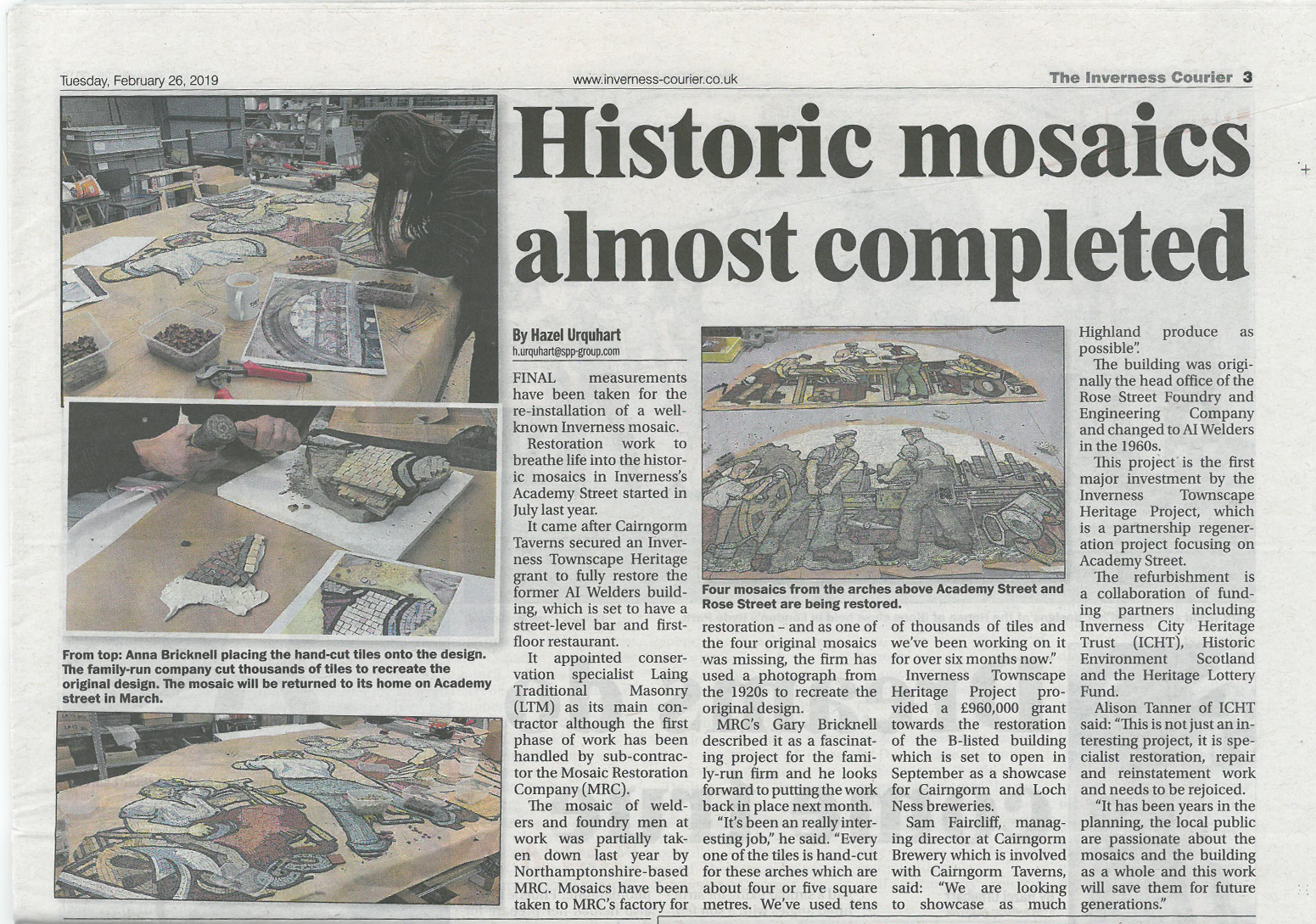 Inverness-Mosaic-Article-Feb-2019