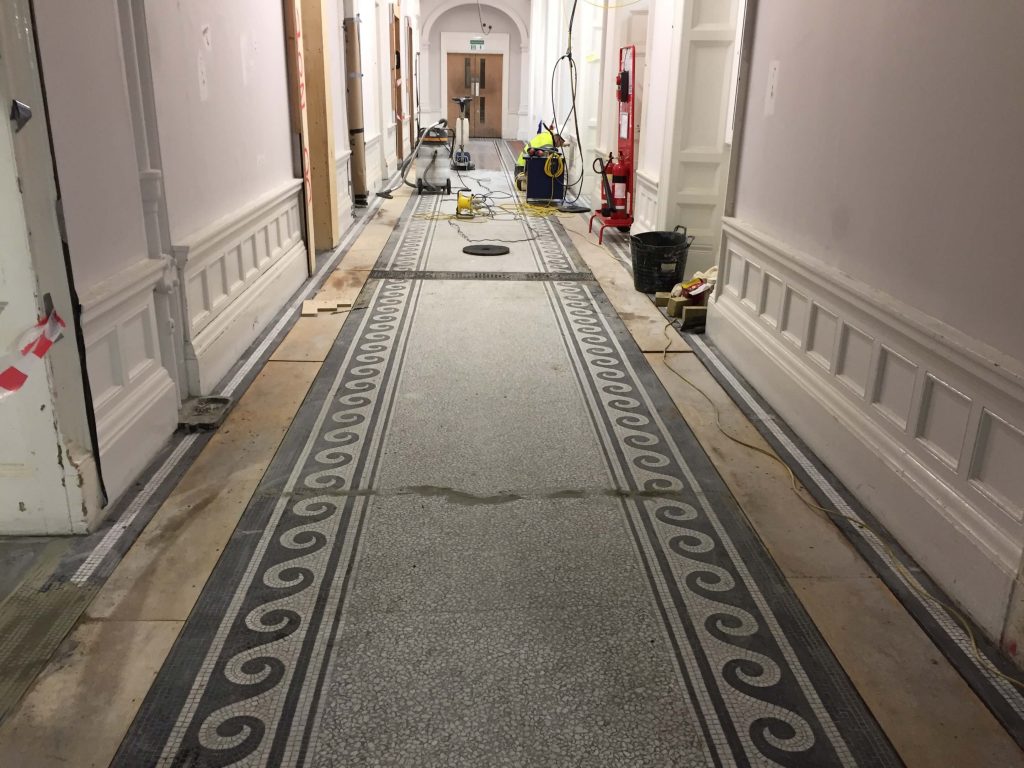 Mosaic Restoration - The Old Admiralty Building, London