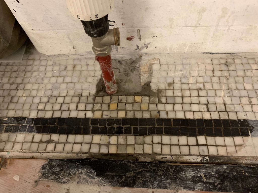 Mosaic Restoration - The Old Admiralty Building, London