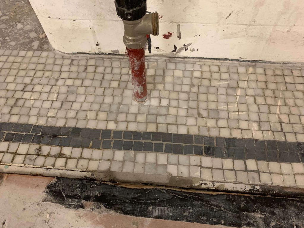 Mosaic Restoration - The Old Admiralty Building, London