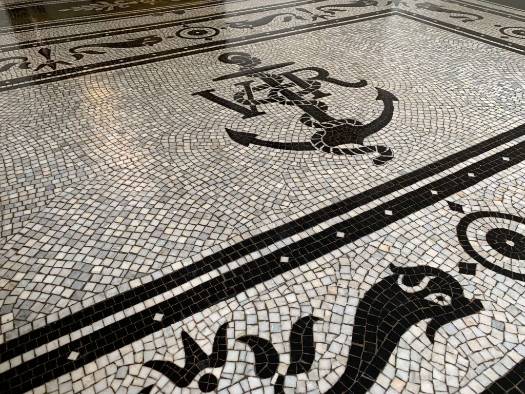 Mosaic Restoration - The Old Admiralty Building, London