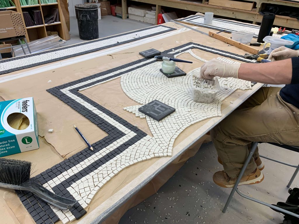 New Replica Minton Tessellated Mosaic, London