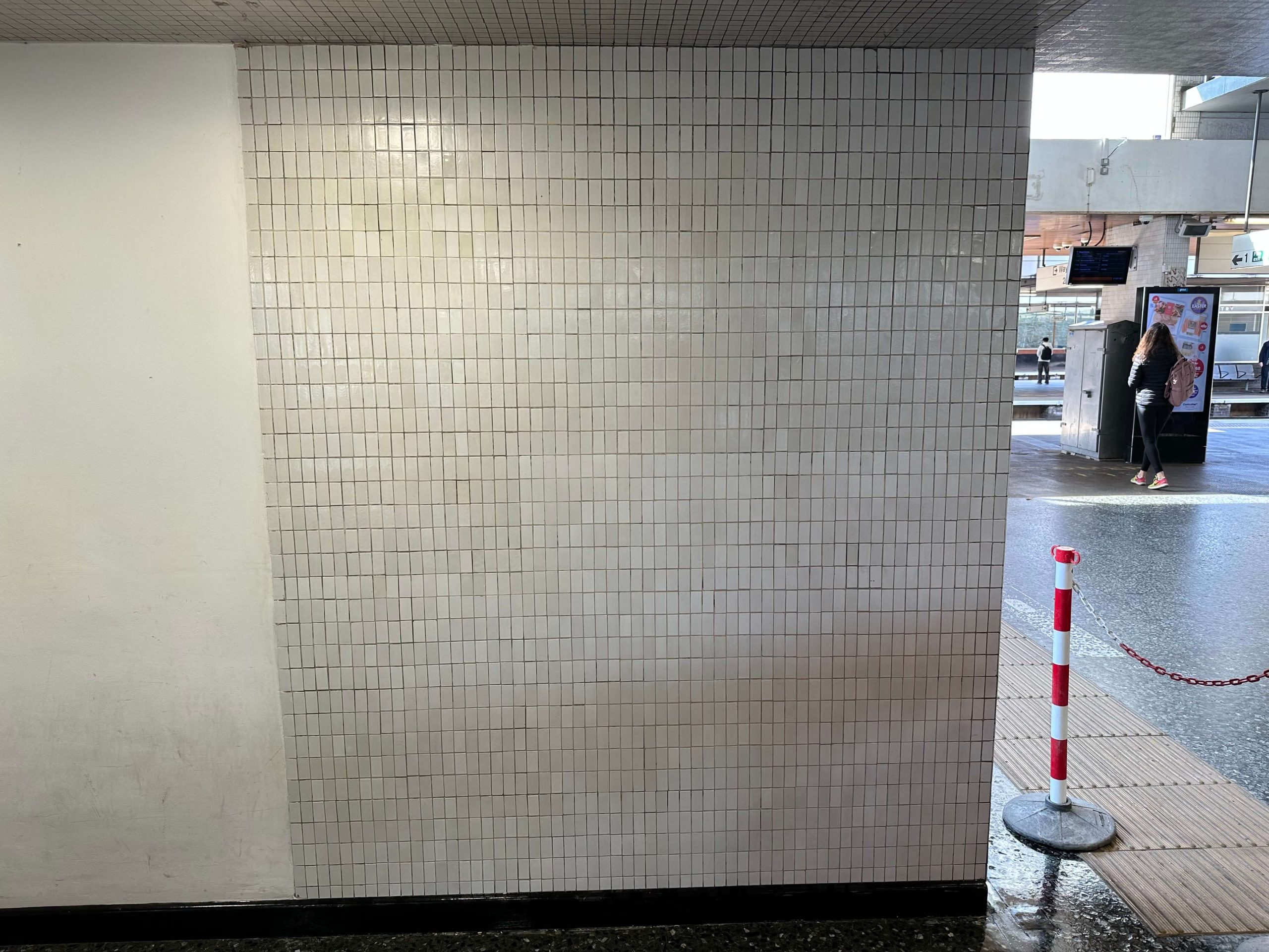 Coventry Station - mosaic repair in-situ