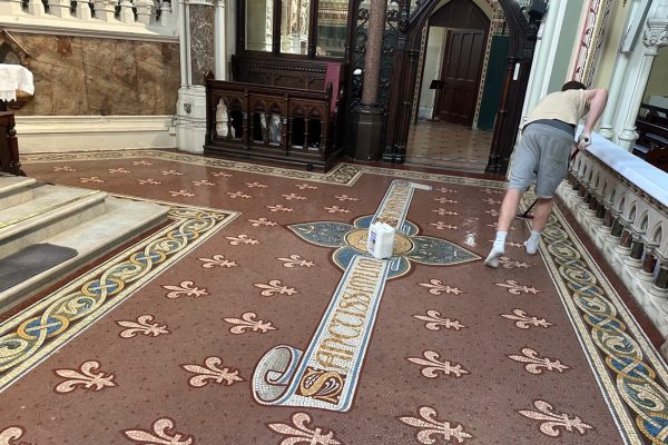 St Kevins Church, Dublin - Mosaic Restoration Project 11