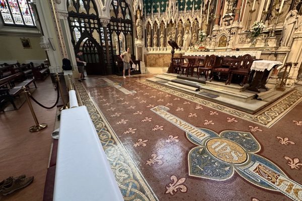 St Kevins Church, Dublin - Mosaic Restoration Project 13