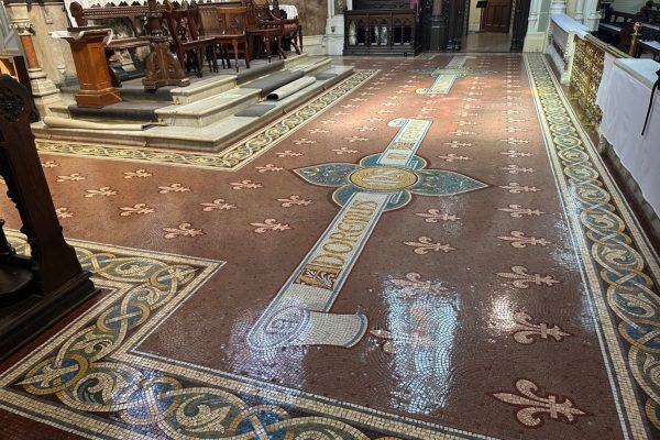 St Kevins Church, Dublin - Mosaic Restoration Project 14