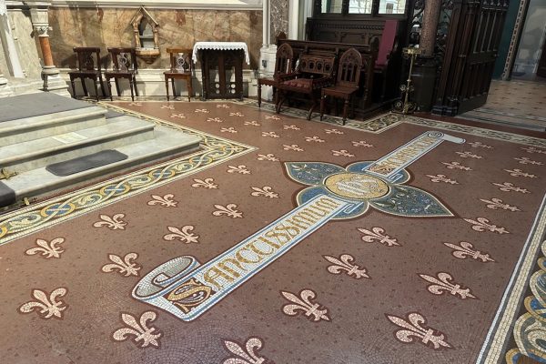 St Kevins Church, Dublin - Mosaic Restoration Project 17