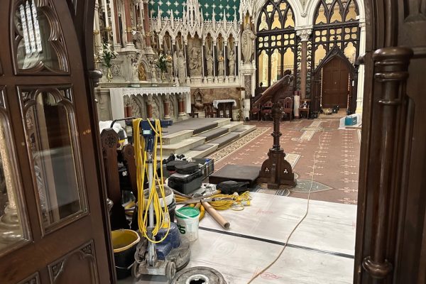 St Kevins Church, Dublin - Mosaic Restoration Project 3