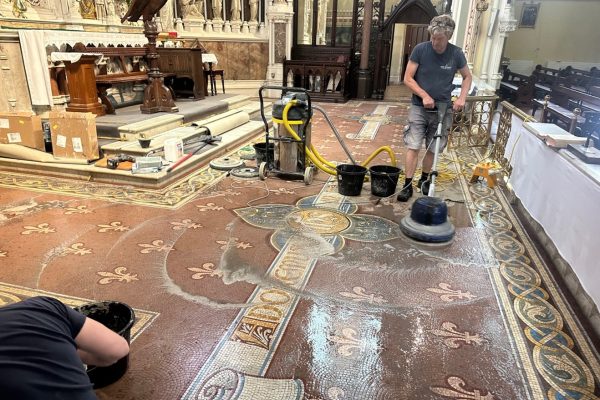 St Kevins Church, Dublin - Mosaic Restoration Project 9