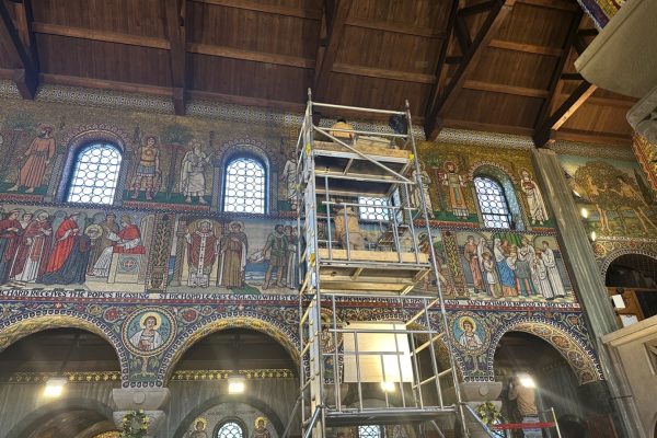 The Church of The Sacred Heart and St Catherine of Alexandia, Droitwich Mosaic Project 10
