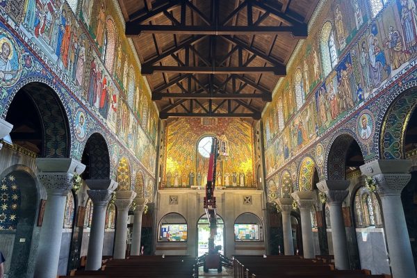 The Church of The Sacred Heart and St Catherine of Alexandia, Droitwich Mosaic Project 11
