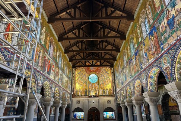 The Church of The Sacred Heart and St Catherine of Alexandia, Droitwich Mosaic Project 13