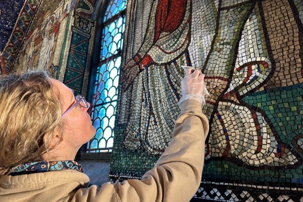 The Church of The Sacred Heart and St Catherine of Alexandia, Droitwich Mosaic Project 3