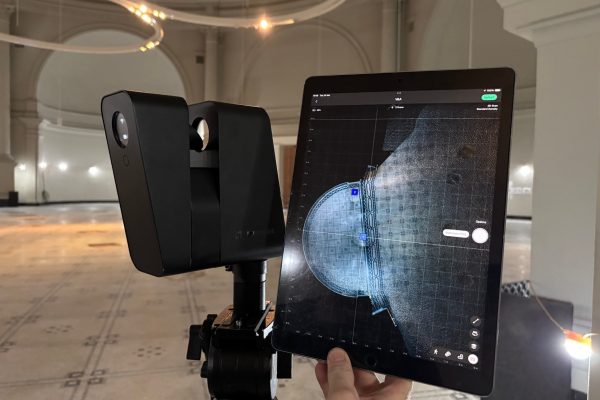 V&A Museum, London 4 in-situ repairs mosaic works 3d scan survey